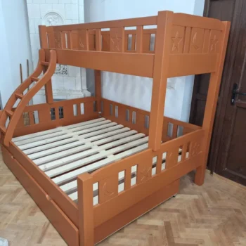 Pat etajat cu 3 locuri, fabriacat manual in romania, diverse dimensiuni si modele