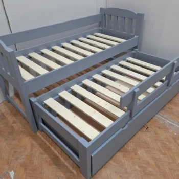 Pat de o persoana cu sertare depozitare