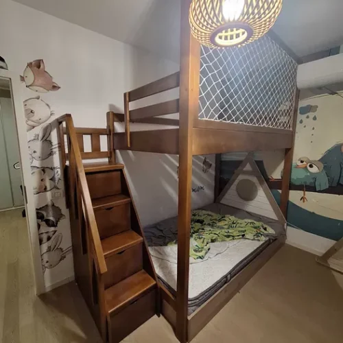 Pat etajat cu doua locuri sau loc de joaca. Comanda acum!