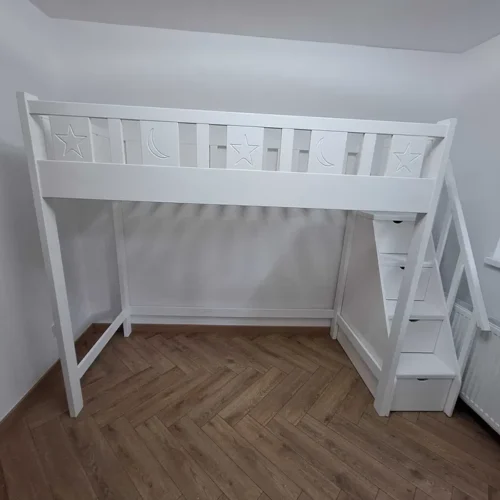 Câștigă Spațiu Cu Patul Etajat Pentru Birou 1011 | Mobila GDI